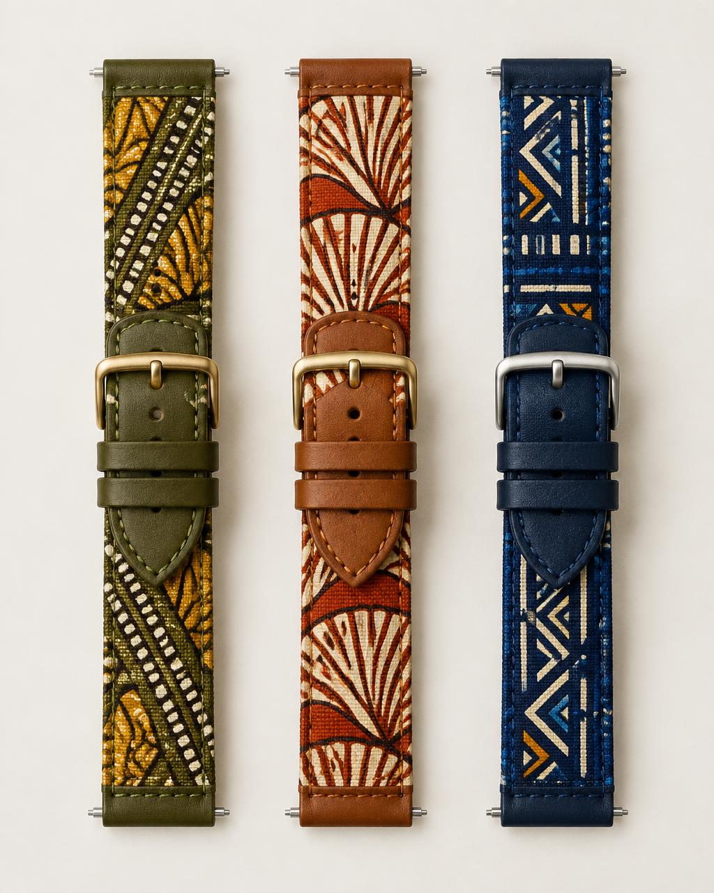 Custom Ankara Watch Band