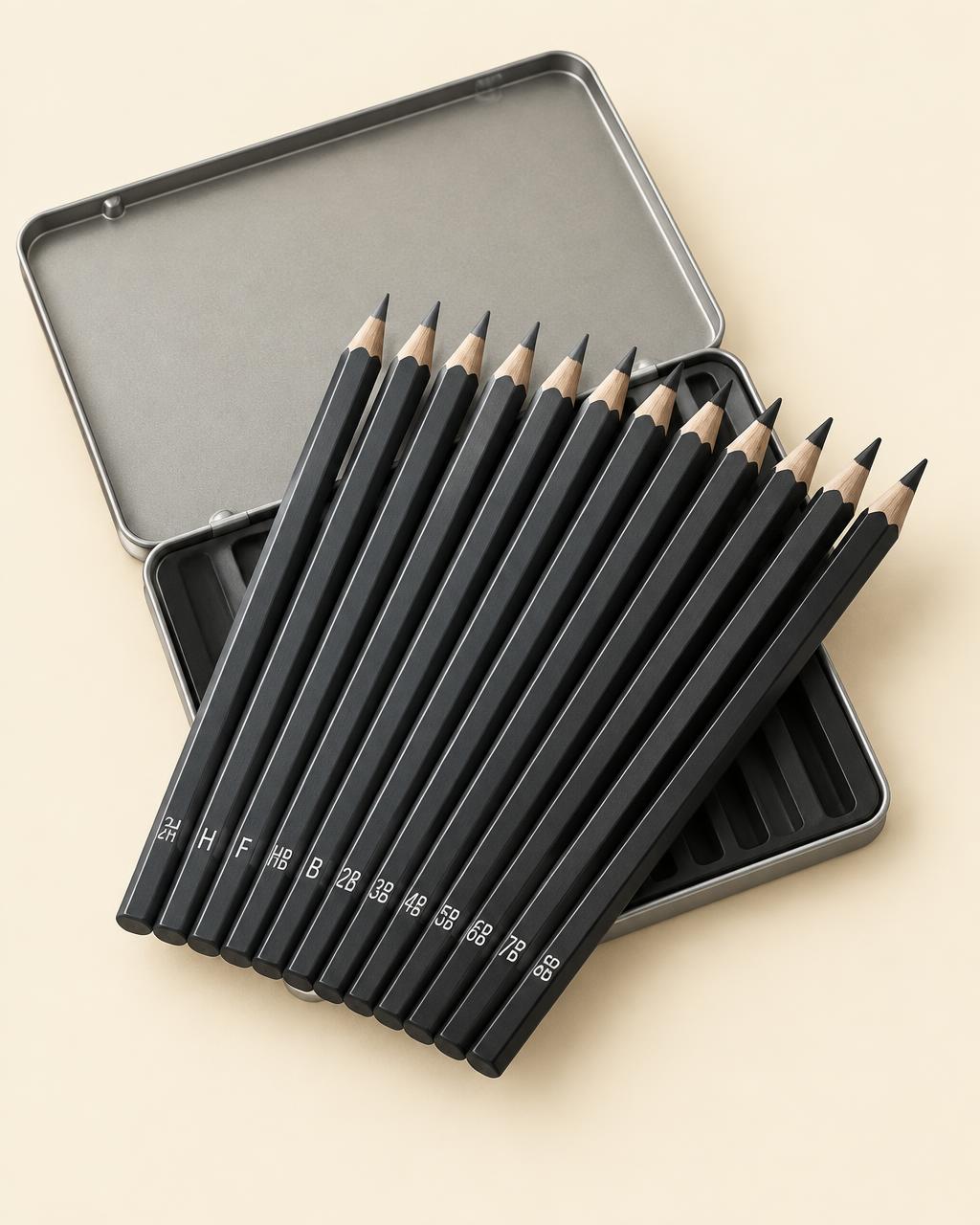 Graphite Pencil Set (12)