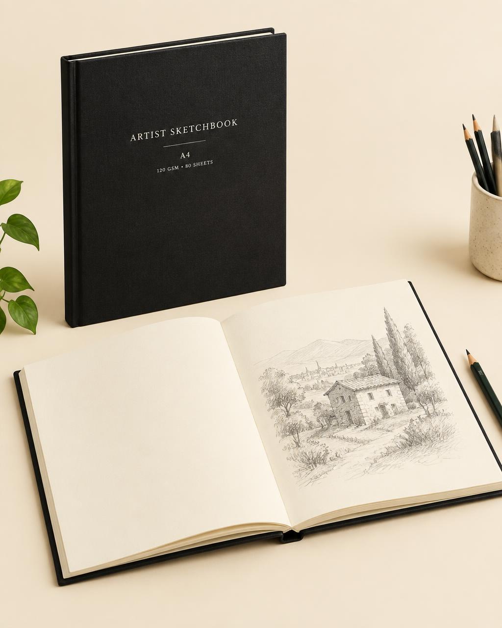Hardbound Sketchbook, A4