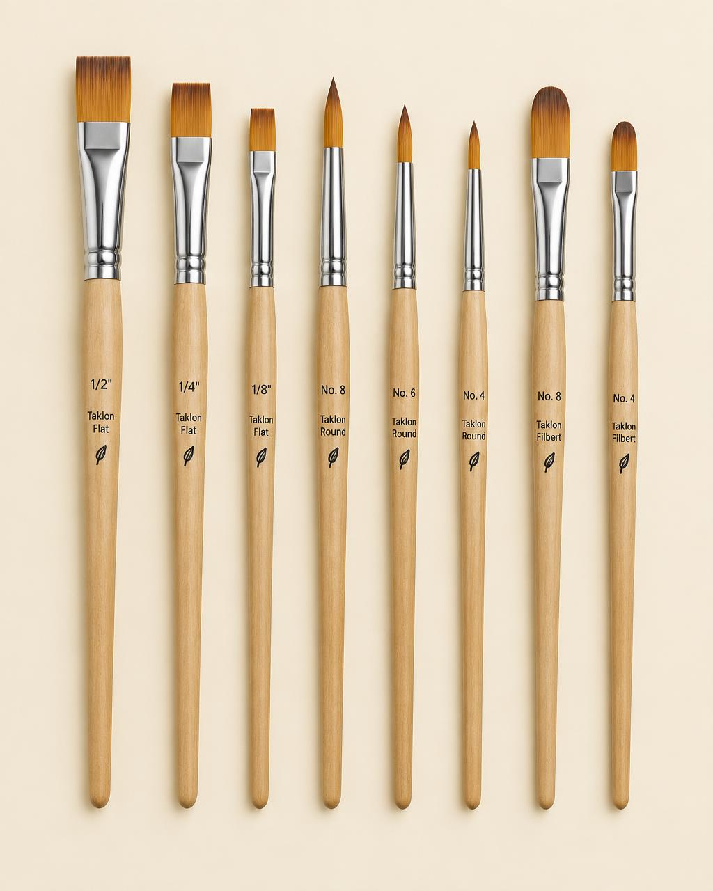 Synthetic Brush Set (8)